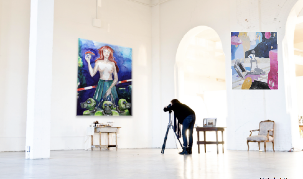Erotik Akt Kunstwerk verkauft