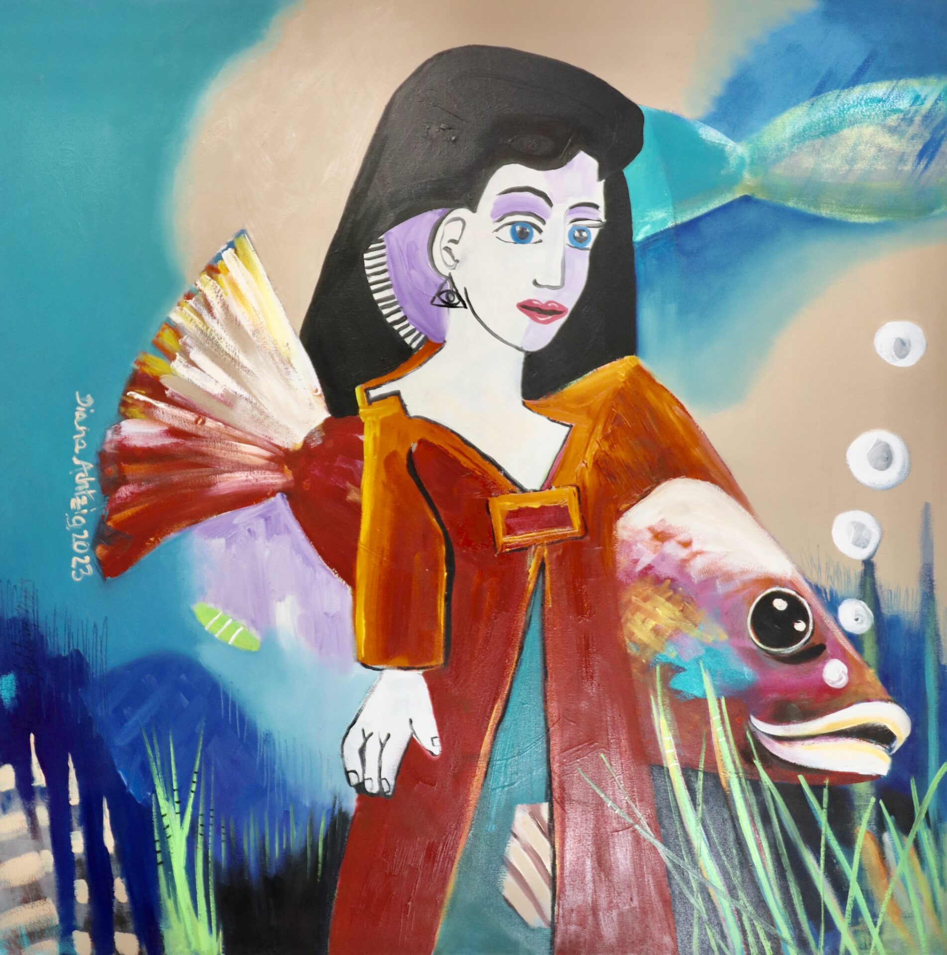 Original Kunst kaufen: Warum in pablopicassoähnliche Kunstwerke von Diana Achtzig investieren?