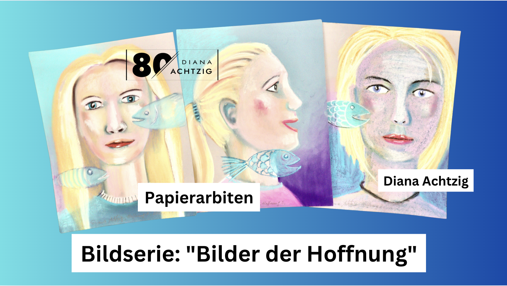 Papierarbeiten in Pastell – Einzelstücke der Reihe „Bilder der Hoffnung 1–5“

Die Serie „Bilder der Hoffnung 1–5“ umfasst eine exklusive Auswahl an Pastellkreide-Arbeiten auf hochwertigem Künstlerpapier. Jede Arbeit entsteht als Einzelstück, sorgfältig von Hand ausgeführt und nicht reproduzierbar – ein echtes Original für Sammler*innen zeitgenössischer Kunst.

Mit leuchtenden Pastelltönen und weichen Übergängen erschafft Diana Achtzig zarte, zugleich kraftvolle Bildwelten, die Themen wie Zuversicht, Schutz, Glaube und innere Ruhe sichtbar machen. Die Werke entfalten auf Papier eine besondere Haptik und Wärme: Die trockene Pastellkreide ermöglicht feine Linien, sanfte Flächen und atmosphärische Tiefen, die den Motiven ihre poetische Ausstrahlung verleihen.

Die Reihe „Bilder der Hoffnung 1–5“ bringt fünf individuelle Kompositionen hervor – jedes Werk ein unverwechselbares Unikat, das seine eigene Geschichte erzählt und dennoch Teil eines harmonischen Gesamtzyklus bleibt. Diese Papierarbeiten eignen sich ideal für Kunstliebhaber*innen, die ausdrucksstarke, handgefertigte Originale mit spiritueller Symbolik suchen.

Ob als Solowerk oder im Ensemble präsentiert:
Diese Pastell-Unikate bringen Hoffnung, Licht und stille Kraft in jeden Raum.