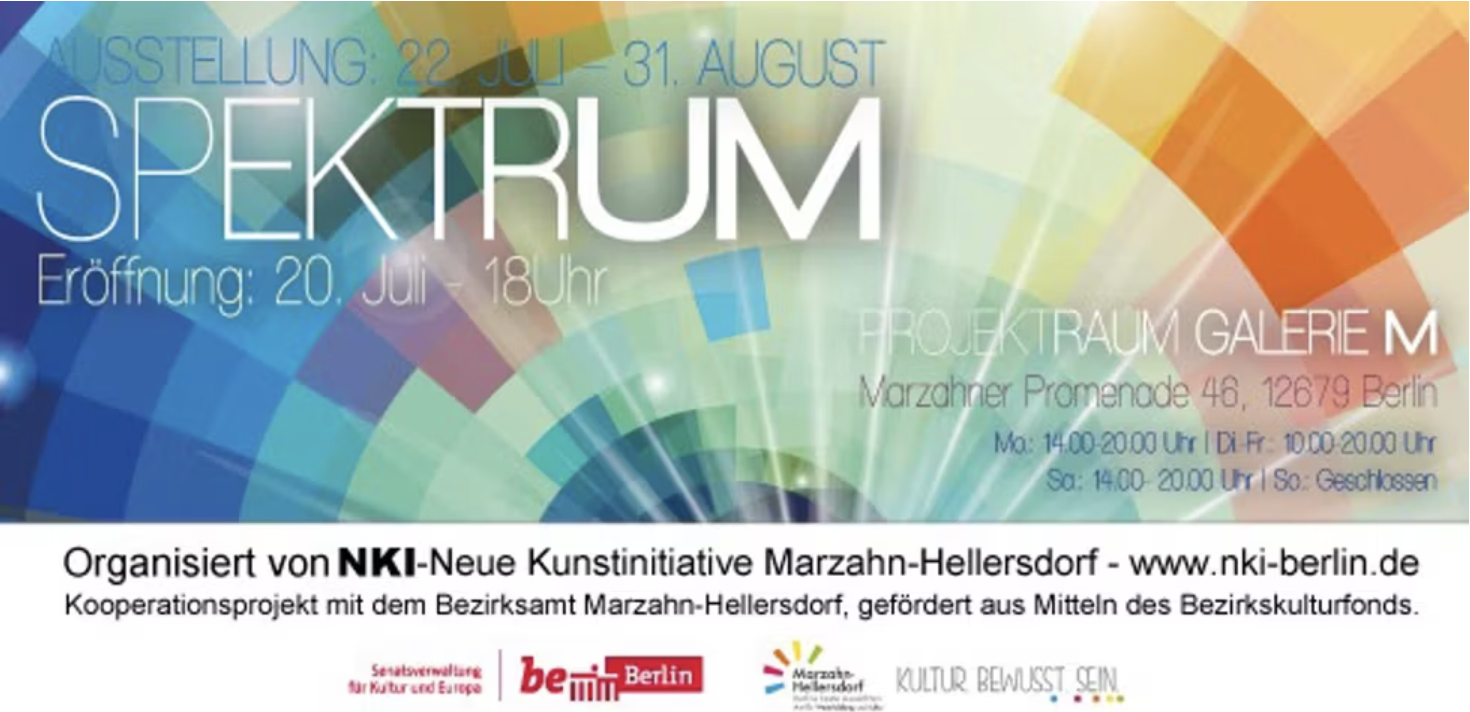 2019 - Diana Achtzig in der Gruppenausstellung "SPEKTRUM"