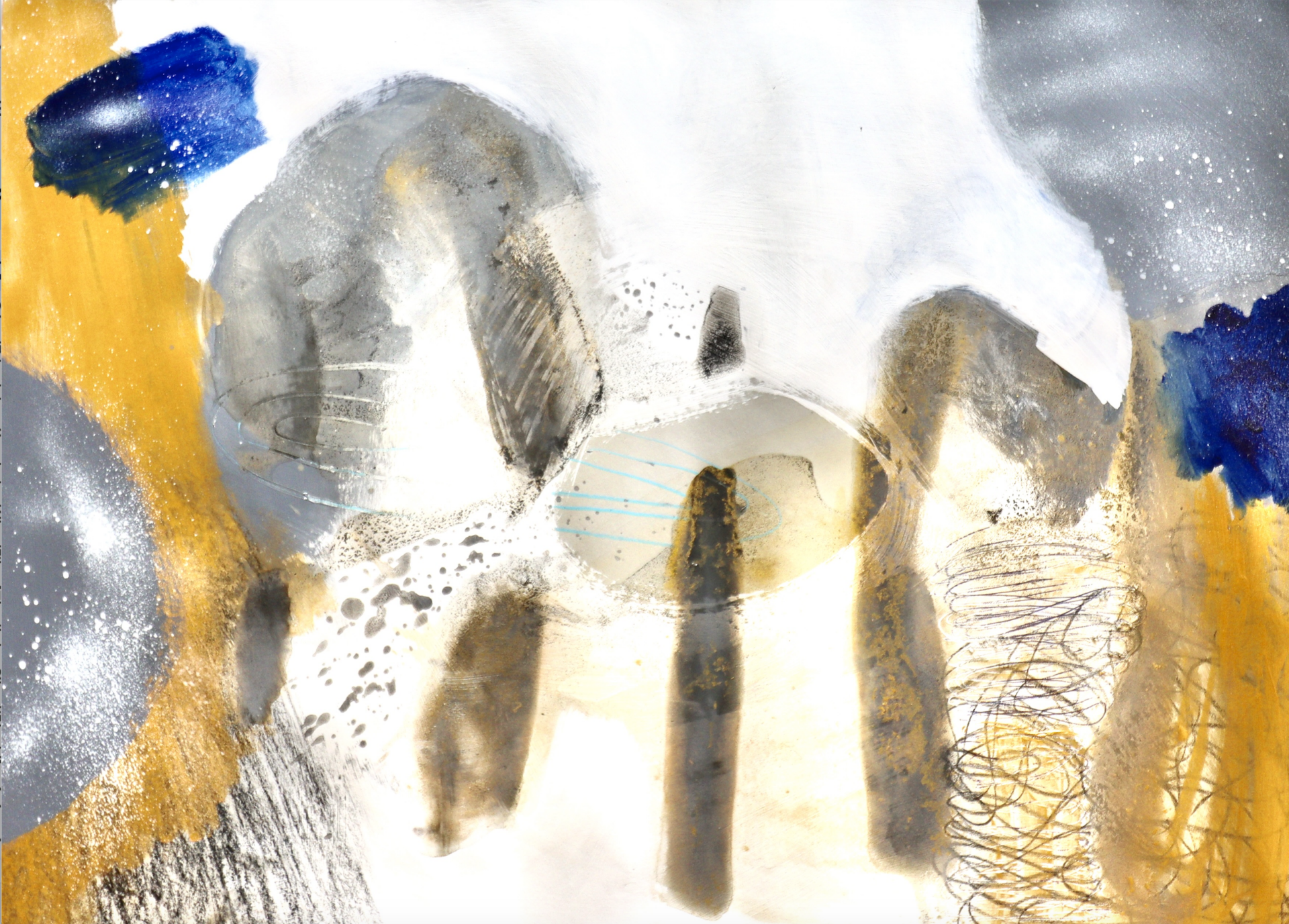 Anton Van De Amoste:„Spuren des Imaginären“ – Gruppenausstellung in der Berolina Galerie. Im Zentrum der Ausstellung stehen experimentelle und abstrakte Positionen aus dem Fachbereich „Freie Kunst und Malerei“ der Achtzig Kunstakademie Berlin. Präsentiert werden insbesondere Papierarbeiten in Acryl, die sich durch individuelle Bildsprachen und imaginative Ausdrucksformen auszeichnen.